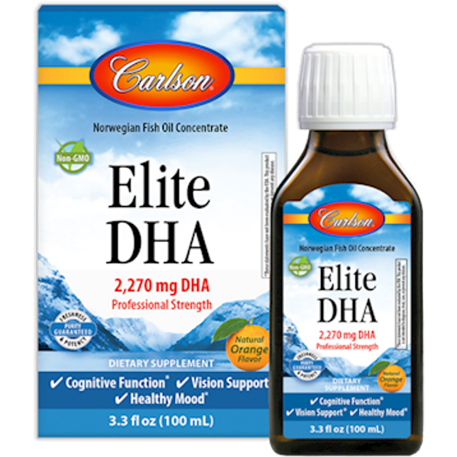 Carlson Labs Norwegian Elite DHA 100 ml