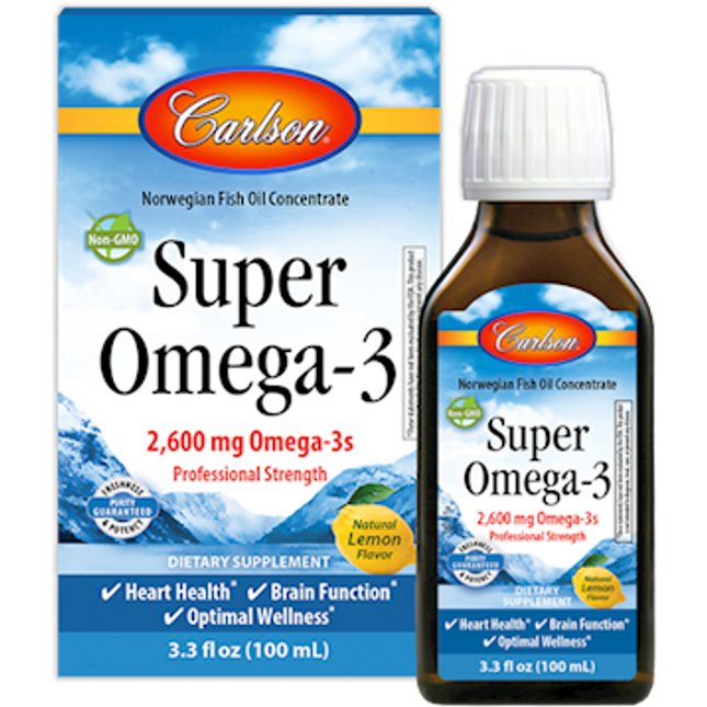 Carlson Labs Norwegian Super Omega-3 100 ml