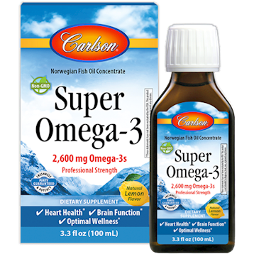 Carlson Labs Norwegian Super Omega-3 100 ml