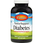 Carlson Labs NutraSupport Diabetes 180 gels