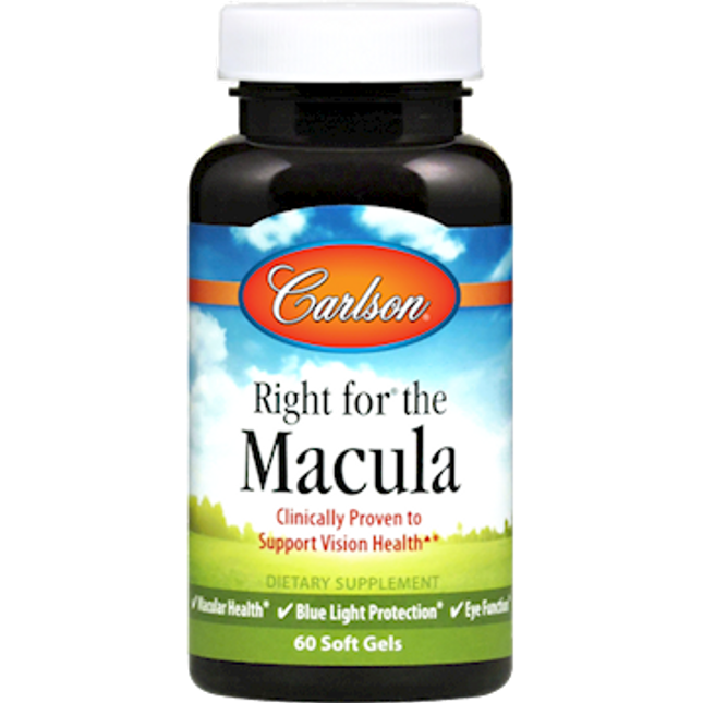 Carlson Labs Right for the Macula 60 softgels