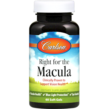 Carlson Labs Right for the Macula 60 softgels