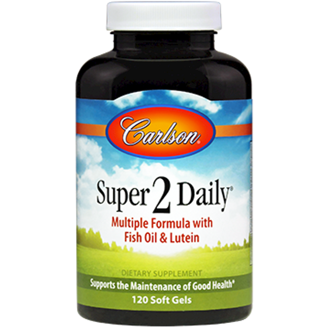 Carlson Labs Super 2 Daily 120 softgels