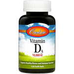 Carlson Labs Vitamin D3 10,000 IU 120 gels