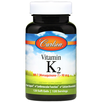 Carlson Labs Vitamin K2 MK7 120 softgels