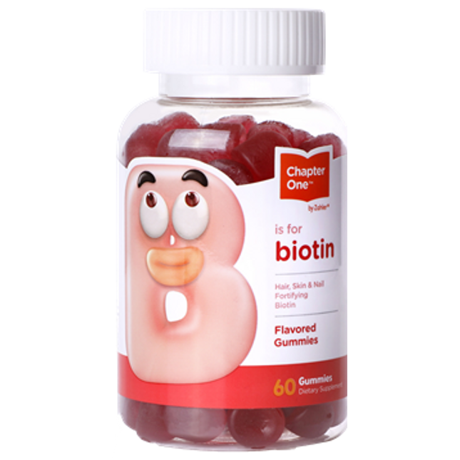 Chapter One B is for Biotin 60 gummies