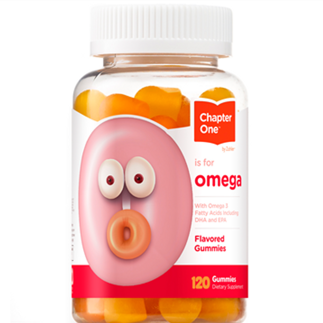Chapter One O is for Omega 120 gummies