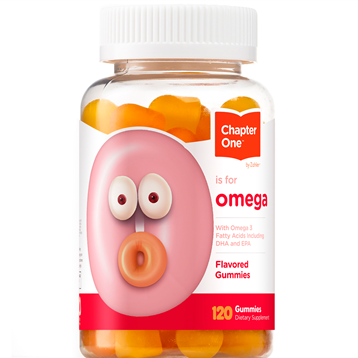Chapter One O is for Omega 120 gummies
