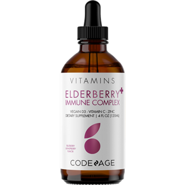 CodeAge Black Elderberry Syrup 4 fl oz