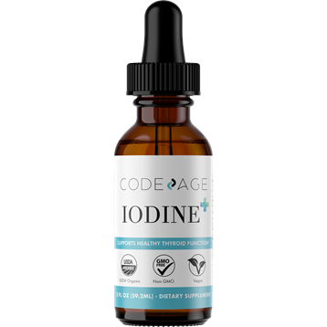 CodeAge Liquid Iodine USDA Organic 2 fl oz