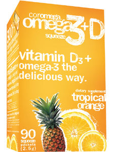 Coromega Coromega Tropical Orange with D 90 pkts