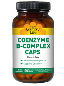 Country Life Coenzyme B-complex 120 vegcaps