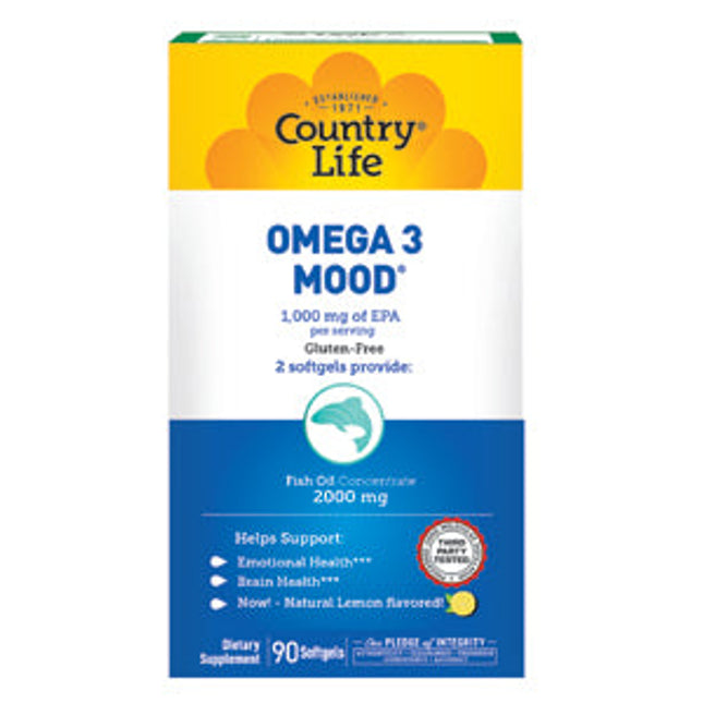 Country Life Omega 3 Mood 90 gels