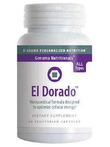 D'Adamo Personalized Nutrition El Dorado 60 vegcaps