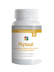 D'Adamo Personalized Nutrition Phytocal B 120 vcaps
