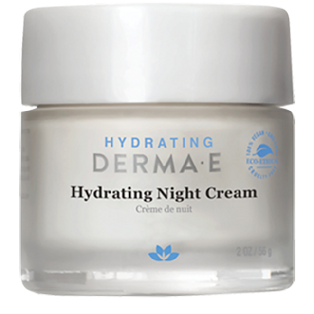 DermaE Natural Bodycare Hyaluronic Acid Night Creme 2 oz