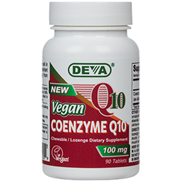 Deva Nutrition LLC Vegan Coenzyme Q10 100 mg 90 tabs