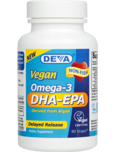 Deva Nutrition Vegan DHA-EPA - Delayed Release 90 vcaps