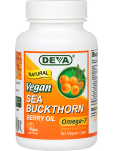 Deva Nutrition Vegan Sea Buckthorn Oil 90 vcaps
