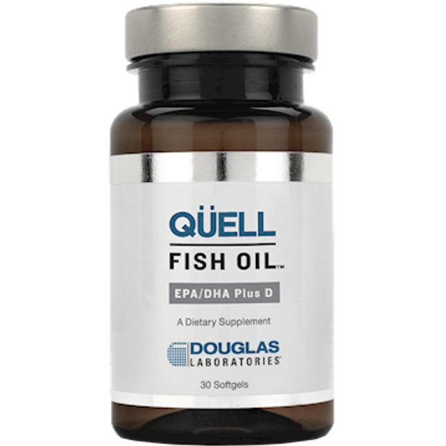 Douglas Labs Quell Fish Oil : EPA/DHA Plus D 30 gels