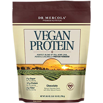 Dr Mercola Vegan Protein Chocolate 26.5 oz