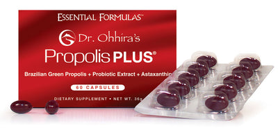 Dr Ohhira's Essential Formulas Dr. Ohhira's Propolis Plus 60 caps