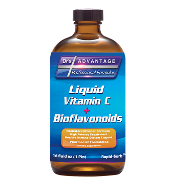 Dr's Advantage Liquid Vitamin C + Bioflavonoids 16oz