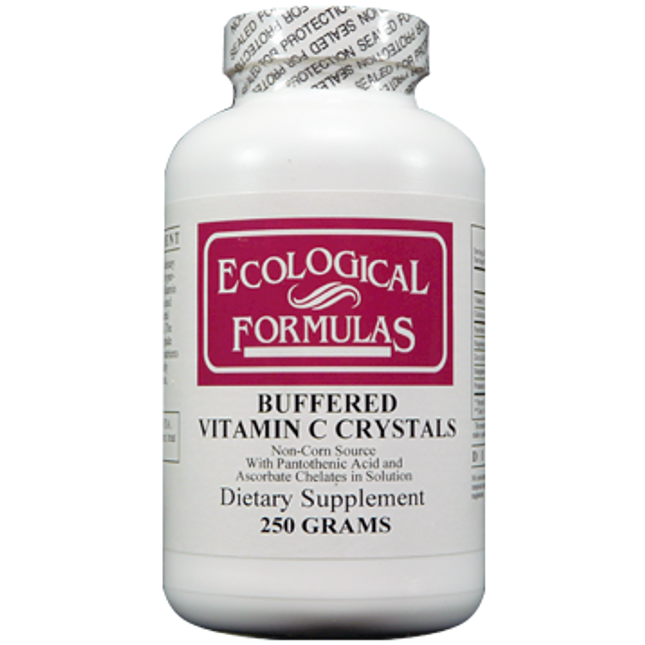 Ecological Formulas Buffered Vitamin C Crystals 250 gms