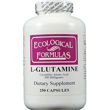Ecological Formulas L-Glutamine 500 mg 250 caps