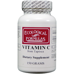 Ecological Formulas Vitamin C from Tapioca 150 gms