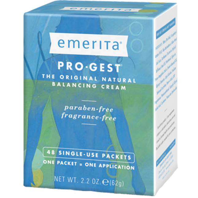 Emerita Pro-Gest Body Cream Paraben Free 48pkts