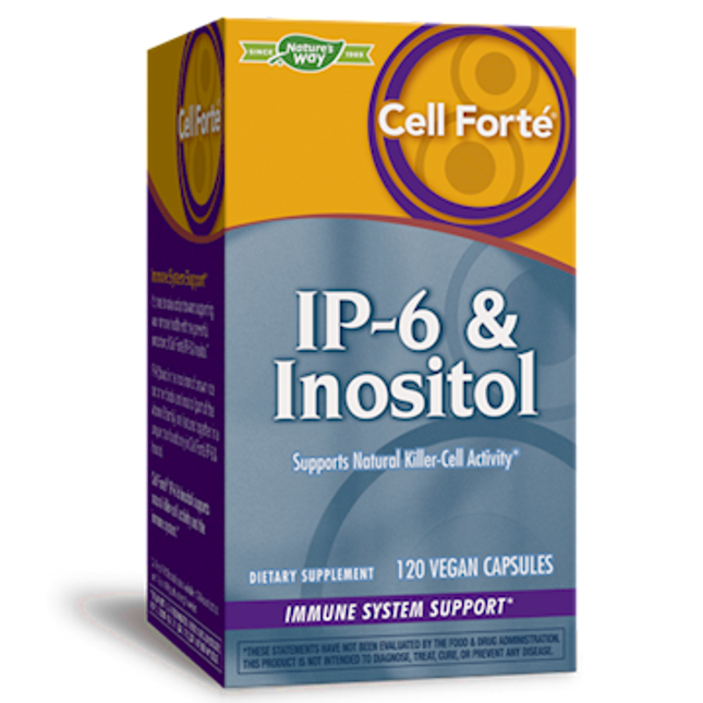 Enzymatic Therapy Cell Forte Ip-6 & Inositol 120 Tabs