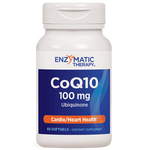 Enzymatic Therapy CoQ10 100 mg 60 gels