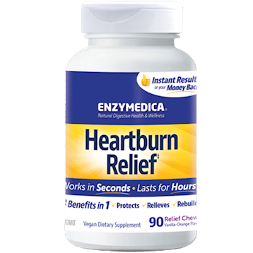 Enzymedica Heartburn Relief 90 chewable tabs