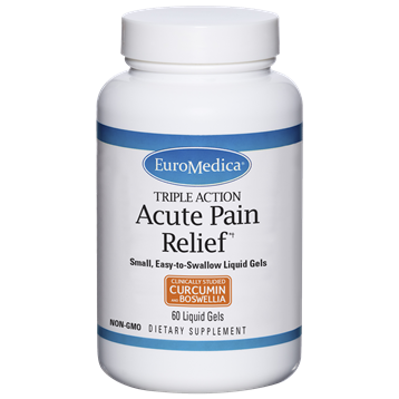 EuroMedica Acute Pain Relief 60 liquid gels