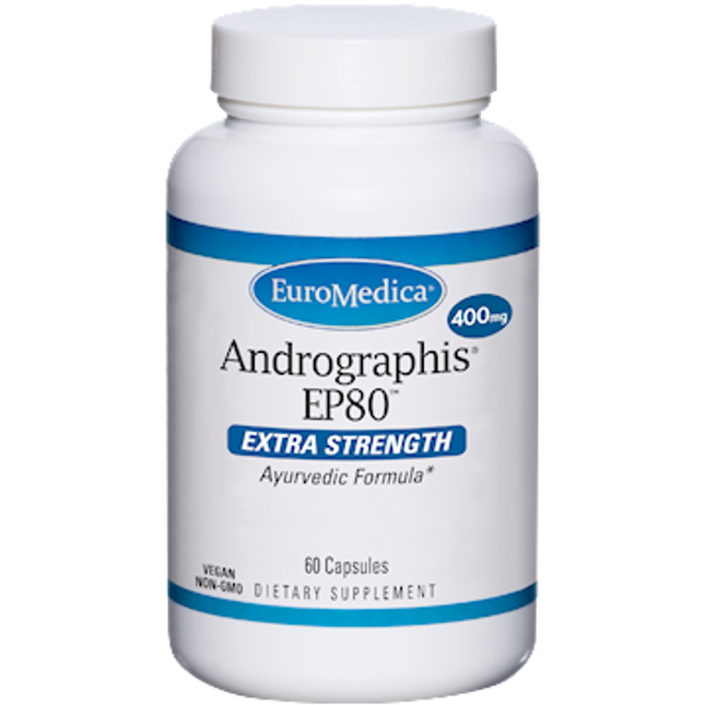 Euromedica Andrographis EP80 Ex Strength 60 caps