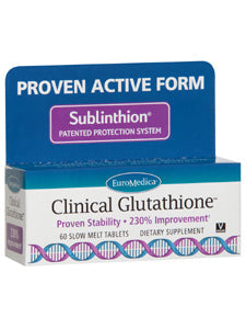 EuroMedica Clinical Glutathione - 60 Tablets EuroMedica Clinical Glutathione - 60 Tablets