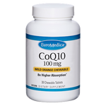 Euromedica CoQ10 Orange 30 chewable tabs