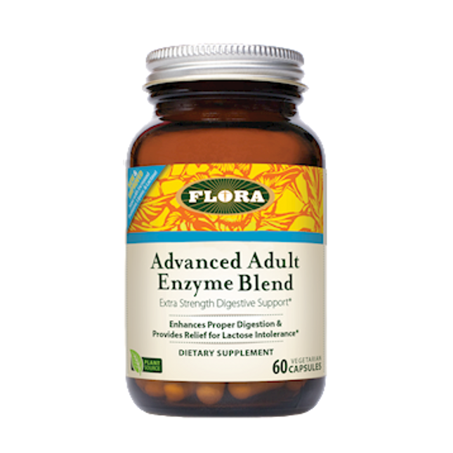 Flora Advanced Adult Enzyme Blend 60 caps