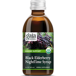 Gaia Herbs Black Elderberry Nighttime Syrup 5.4 oz