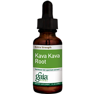 Gaia Herbs Kava Kava Root Extra Strength 1 oz