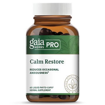 Gaia Herbs Professional Calm Restore Phyto-Caps 60 vegcaps