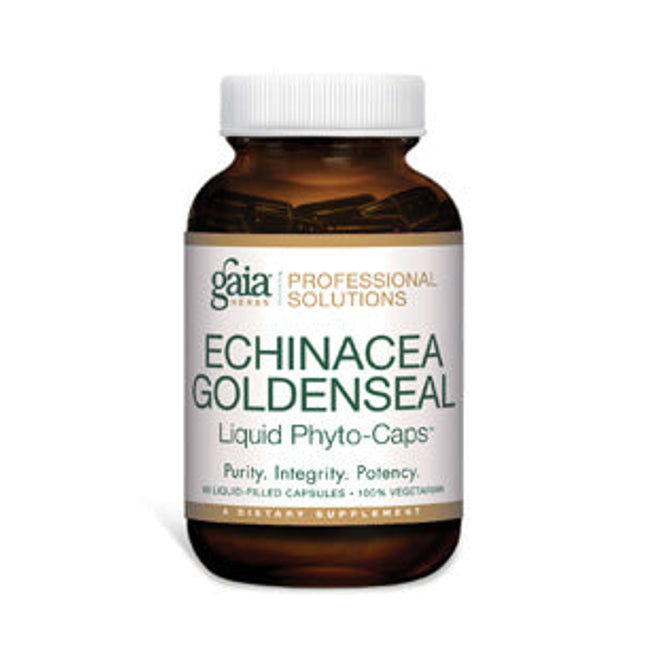 Gaia Herbs Professional Echinacea Goldenseal Pro 60 lvcaps