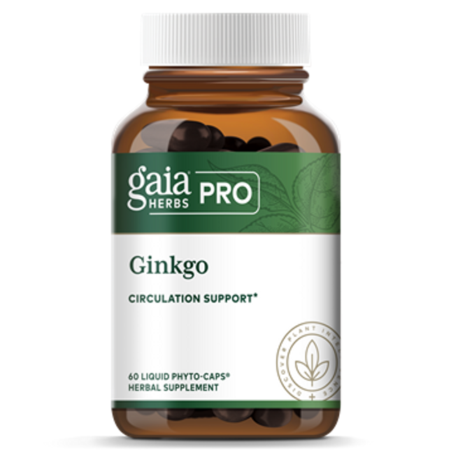 Gaia Herbs Professional Ginkgo 60 lvcaps