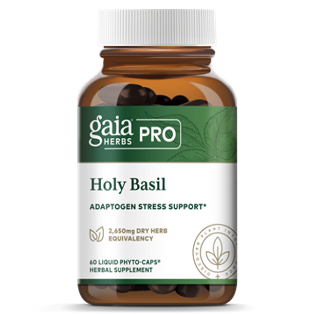 Gaia Herbs Professional Holy Basil 60 lvcaps