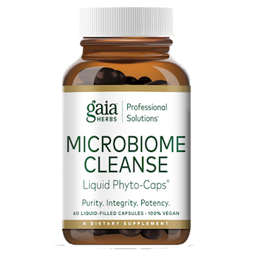 Gaia Herbs Professional Microbiome Cleanse 60 Liquid-Phyto Caps