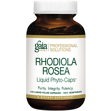 Gaia Herbs Professional Rhodiola Rosea 120 caps
