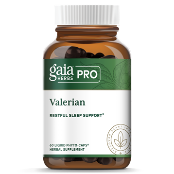 Gaia Herbs Professional Valerian 60 lvcaps