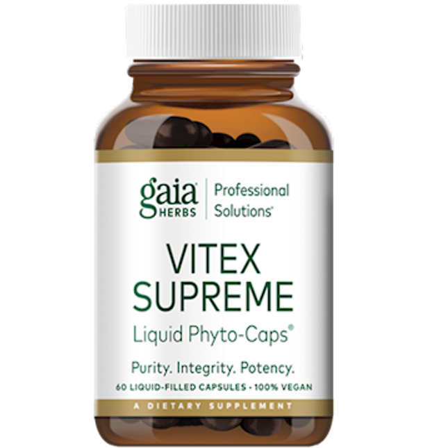 Gaia Herbs Professional Vitex Supreme Liquid 60 Phyto-Caps