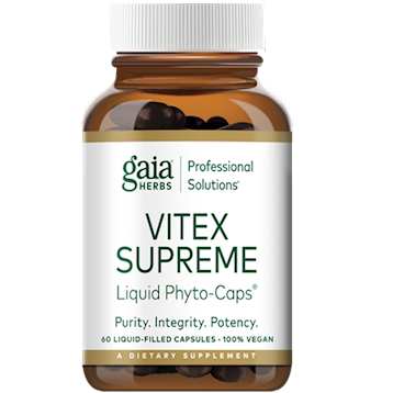 Gaia Herbs Professional Vitex Supreme Liquid 60 Phyto-Caps